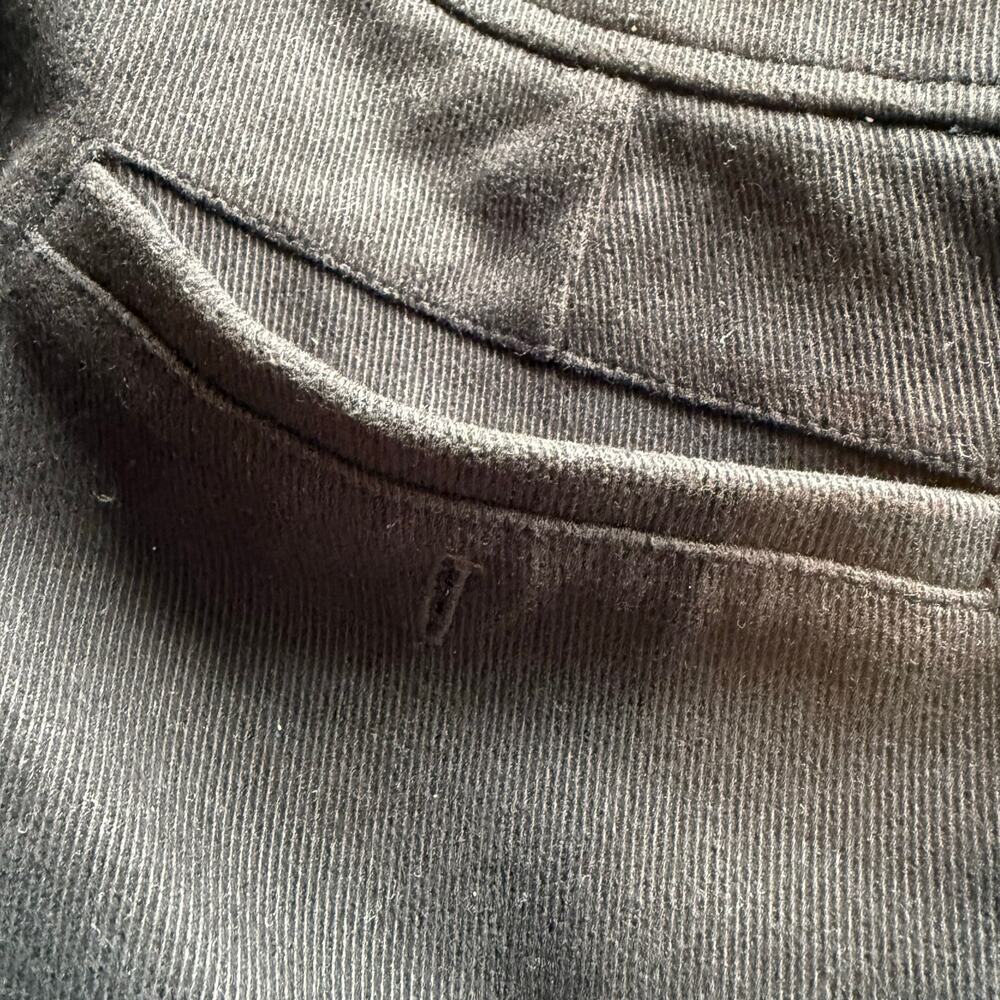 Marie Valois Black Tapered Leg Trouser Pants Size 8 Glof Classic Professional - Picture 5 of 15